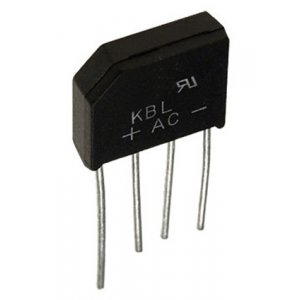 KBL410, выпрямительный диодный мост, 1000В, 4А [KBL] = KBL10-E4/51 = RS407 = KBL10