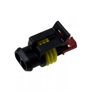 215000210167, Аналог 282080-1, колодка гнездовая 2 контакта AMP Superseal 1.5 Series