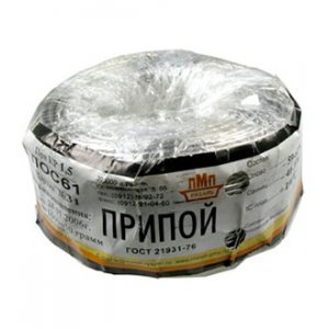 Припой ПОС61 ПРВ 1.5мм бухта 1 кг