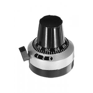 DIAL-10 6.35, Счетчик числа оборотов (10 оборотов), диаметр вала 6.35 мм