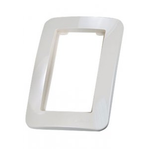 19010710 РАМКА Д/РОЗЕТКИ 2-Й (КРЕМ.)