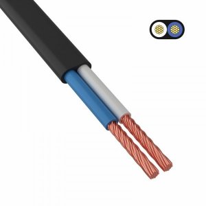 Провод ШВВП 2х0,5 мм², 300 м., черный, ГОСТ  (ККЗ)