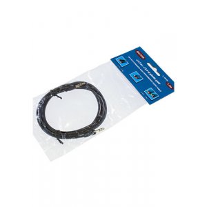 3-0015A-1.5, Шнур шт 3.5 st-шт 3.5 st plastic-gold, d=2,8 мм, 1.5 м