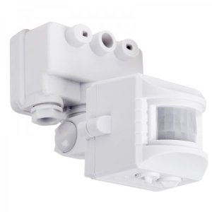 Датчик движения к прожектору ДДПР 01, 120°,1200Вт,10-2000Лк, 12 м,10-420 сек,IP44  REXANT