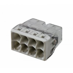 2273-248 Экcпресс-клемма с пастой, 8-проводная до 2,5 мм², (50 шт/уп)  WAGO