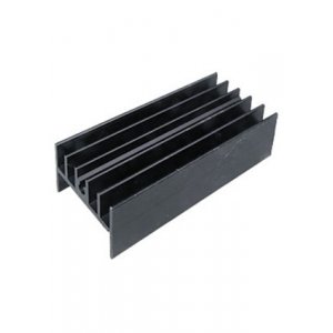 HS 202-50, радиатор алюминиевый  50x23x16