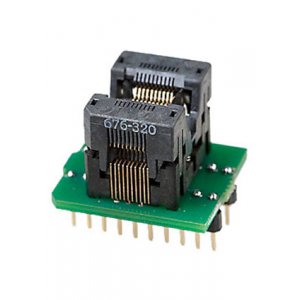 DIP20-TSOP20 ZIF, адаптер для программирования микросхем