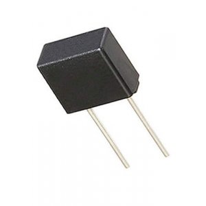 MF02S84-2500, 2.5 А, 250 В, 8х8 мм, Предохранитель прямоугольный выводной