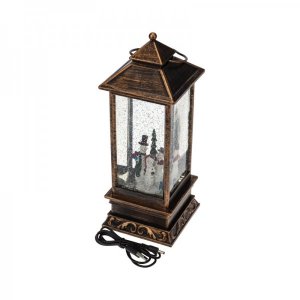 Декоративный светильник «Бутылка» с эффектом снегопада и подсветкой - НЕ ЗАКАЗАНО