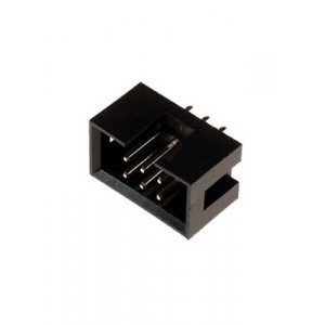 BH-06(IDC-06MS), вилка на плату шаг 2.54мм прямая (L-KLS1-202-06-S-B)