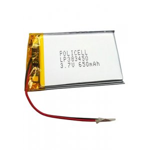 LP383450, Аккумулятор литий-полимерный (Li-Pol) 800мАч 3.7В, с защитой