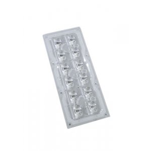 S01.01.01.088_SS-173X71-12-T2M-horizontal, линза 173х71мм, 12 LED, 40х65 градусов, для 5050, IP66, P