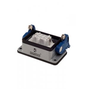 EBM06PM42, Розетка, 2-фиксатора, для панели 6 полюсов, 16А EBM06PM42