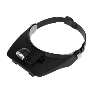 Бинокуляр монтажный 1.2X, 1.8X, 2.5X, 3.5X с 2хLED подсветкой