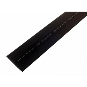 Термоусадка  60,0 / 30,0 мм, черная (упак. 10 шт. по 1 м)  REXANT