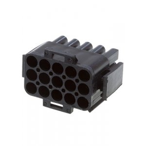 1-350736-9, 15P UMNL V0 PLUG HSG BLACK