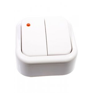 А56-176 ВЫКЛЮЧАТЕЛЬ ОТКР.УСТ.ДВУХКЛ.С ПОДСВЕТ.