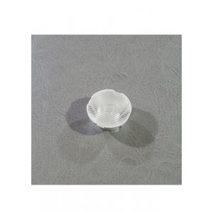 S01.01.02.074_SG-D23.22-1-25X45, линза одиночная 23.22мм, 25х45 градусов, для 5050, PMMA, полупрозра