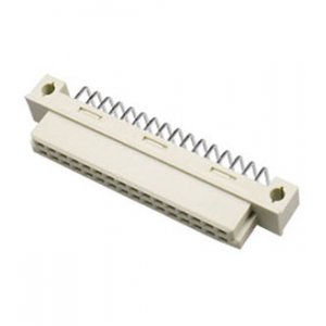 25050-32F1123-PB, DIN41612 розетка угл. 90 16 x 2 ряда AB 32 контакта