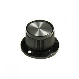 41006-2В, Ручка металлическая (пластиковая вставка), d25.4 мм