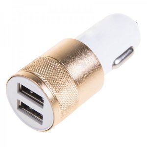 Автозарядка в прикуриватель 2хUSB (АЗУ) (1 000+2 100mA) REXANT