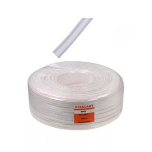 ТРП 2Х0.5 БЕЛЫЙ, провод телефонный