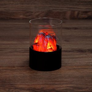 Декоративный светильник "Лава" Ø7,5х11 см