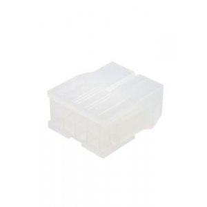 39012081, корпус розетки кабельной без контактов 2х4 белый  ответная часть к 39012080