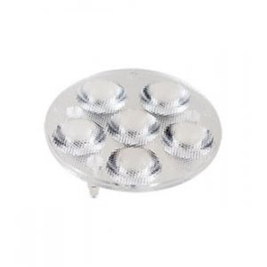 6B30DF, Блок линз для св.диод."Emitting"пайка,микролинза"30"  75mm