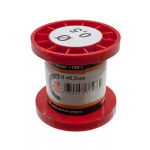Припой ПОС61 ПРВ 0.5мм катушка 50г