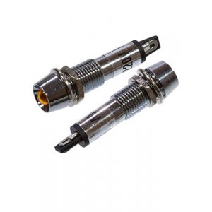 XD8-1-Y 220V, лампа индикаторная 8мм 220VAC желтая
