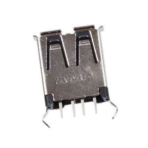 1734366-1, USB-A розетка вертикальная