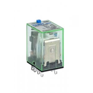 651067, Промежуточное реле с кнопкой тестирования NJDC-17(D)/3ZS 3 конт. с инд. LED 5А AC220В