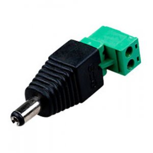 14-0314, Разъем питания штекер 5.5x2.1 с клеммной колодкой