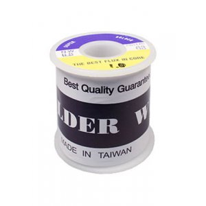 SOLD.WIRE, 1.0MM, 1LB/ROLL (SN 63%), 63%Sn припой-проволочный 1мм с канифолью 454г