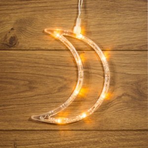 "Месяц" ТЕПЛЫЙ БЕЛЫЙ на присоске с подвесом