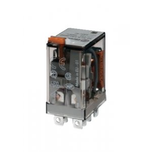 56.32.8.230.0000, Finder Миниатюрное силовое электромеханическое реле; монтаж в розетку или наконечн