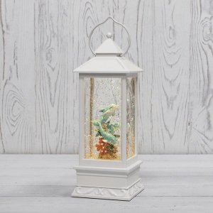 Декоративный светильник «Дельфины» с конфетти и подсветкой, с зарядкой от USB