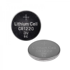стоимость за 1шт (блистер 5шт)  CR1220    "REXANT"  3 V     40 mAh  блистер