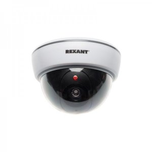 Муляж камеры внутренней, купольная (белая)  REXANT
