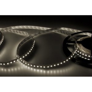 LED лента 12В, 8мм, IP23, SMD 2835, 120 LED/m, 12V, БЕЛАЯ (6000 K) (катушка 5 метров)