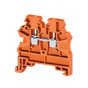 AVK2,5 RD (оранжевый), 304207RP Клеммник на DIN-рейку 2,5мм.кв.