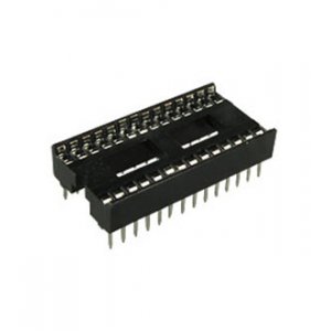 ICSS-28, панелька для микросхем DIP 28 контактов шаг 1.778мм