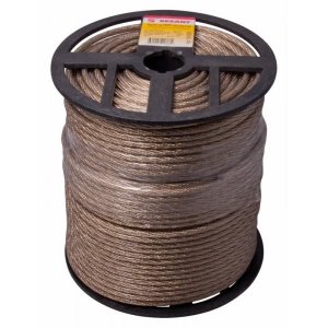 Трос стальной в ПВХ оплетке d= 6,0 мм, прозрачный (бухта 150 м)  REXANT