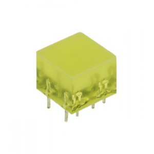 L-875/4YDT, светодиодная полоса желтая 10х10мм 10мКд