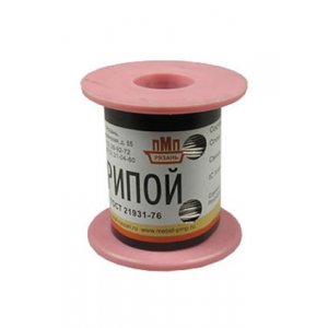 Припой ПОС61 ПРВ 0.8мм катушка 100г