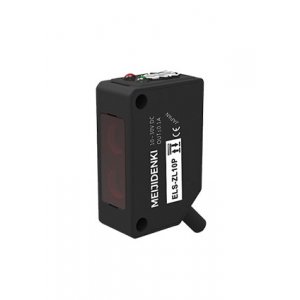 ELS-ZL30P, оптич датч положения 10-300мм с подавлением заднего фронта лазер 650нм PNP кабель аналог