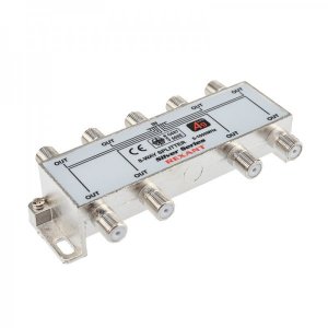 ДЕЛИТЕЛЬ ( 05-6105 ) ТВ 8 + 9  шт.F   "BOX"    "Silver"   REXANT