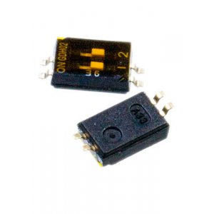 1571983-1, DIP переключатель, SIP Switches, Gold, Black, Polyphenylene Sulfide (PPS)