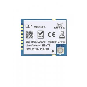 E01-ML01SP4, Радиомодуль, nRF24L01P, 2.4GHz, SPI, 2 км _